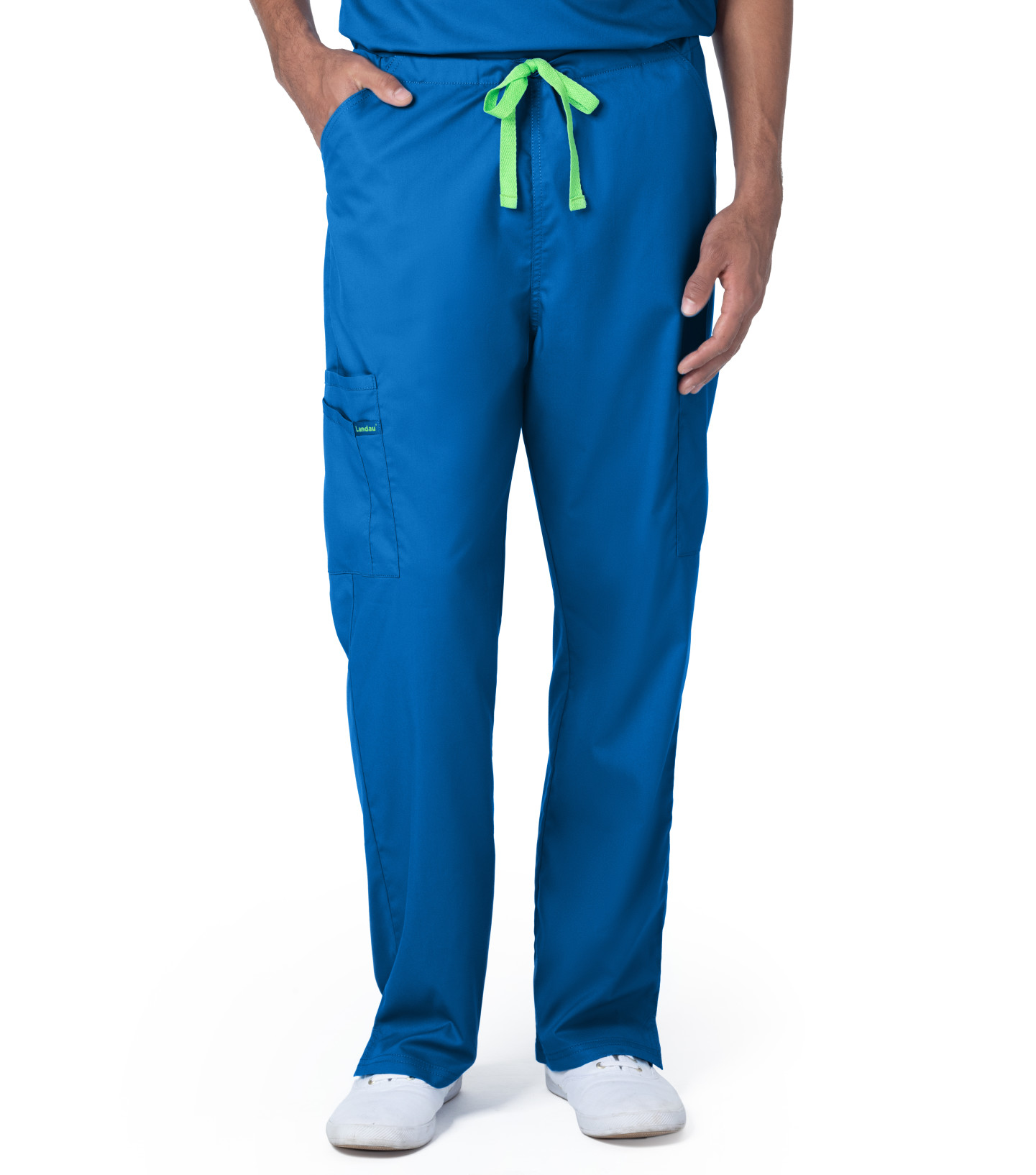 Unisex Straight-Leg Cargo Scrub Pants