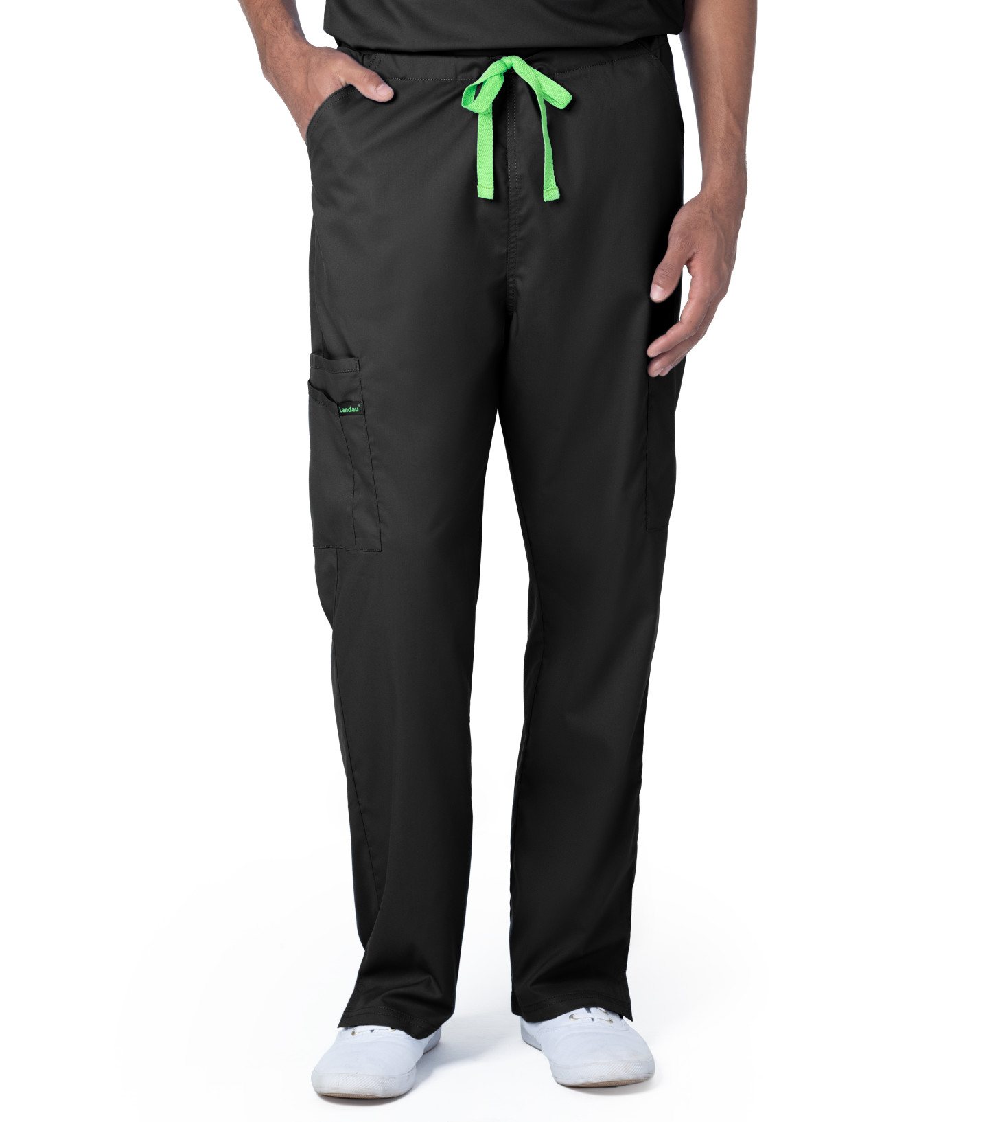 Unisex Straight-Leg Cargo Scrub Pants