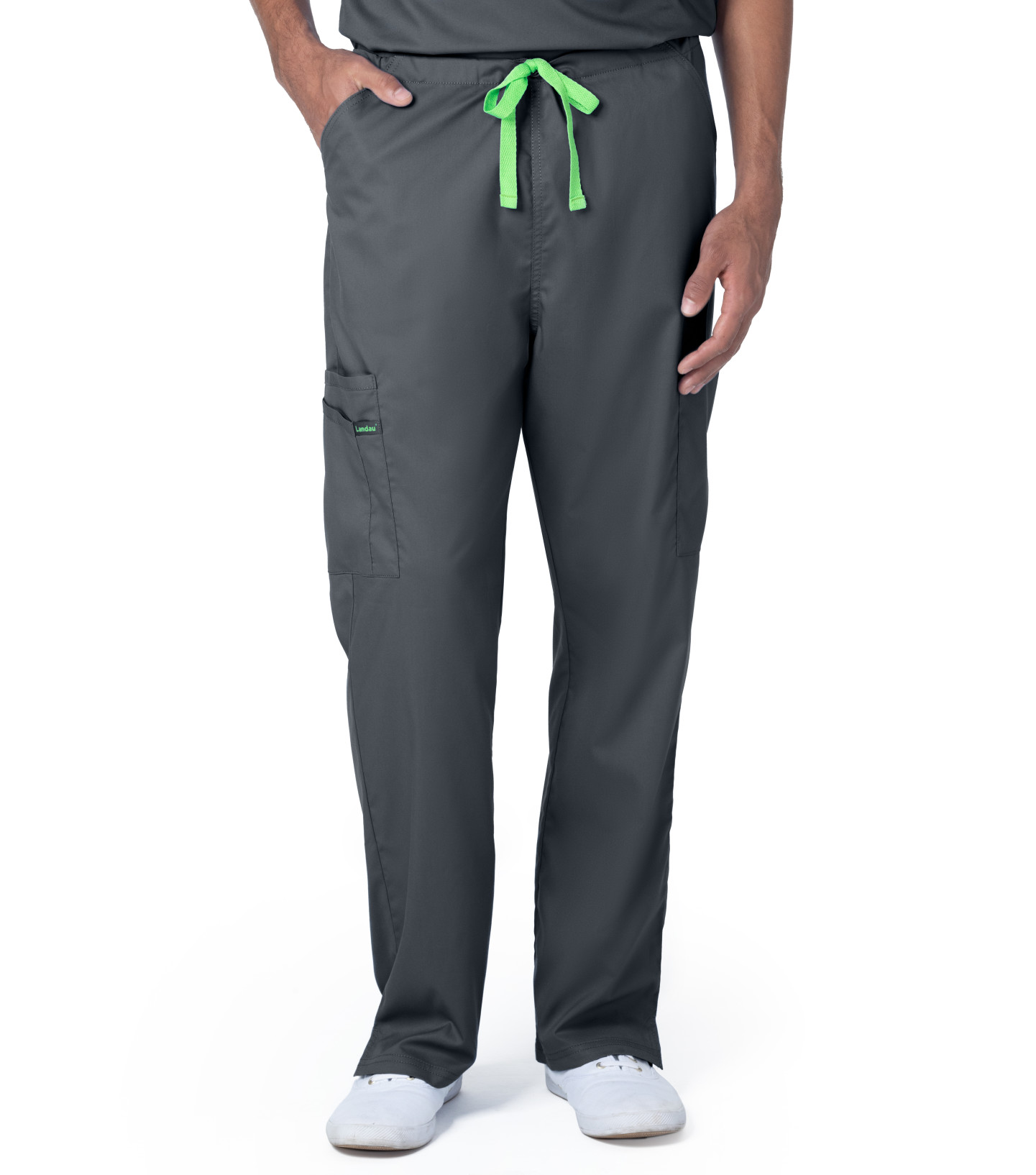 Unisex Straight-Leg Cargo Scrub Pants