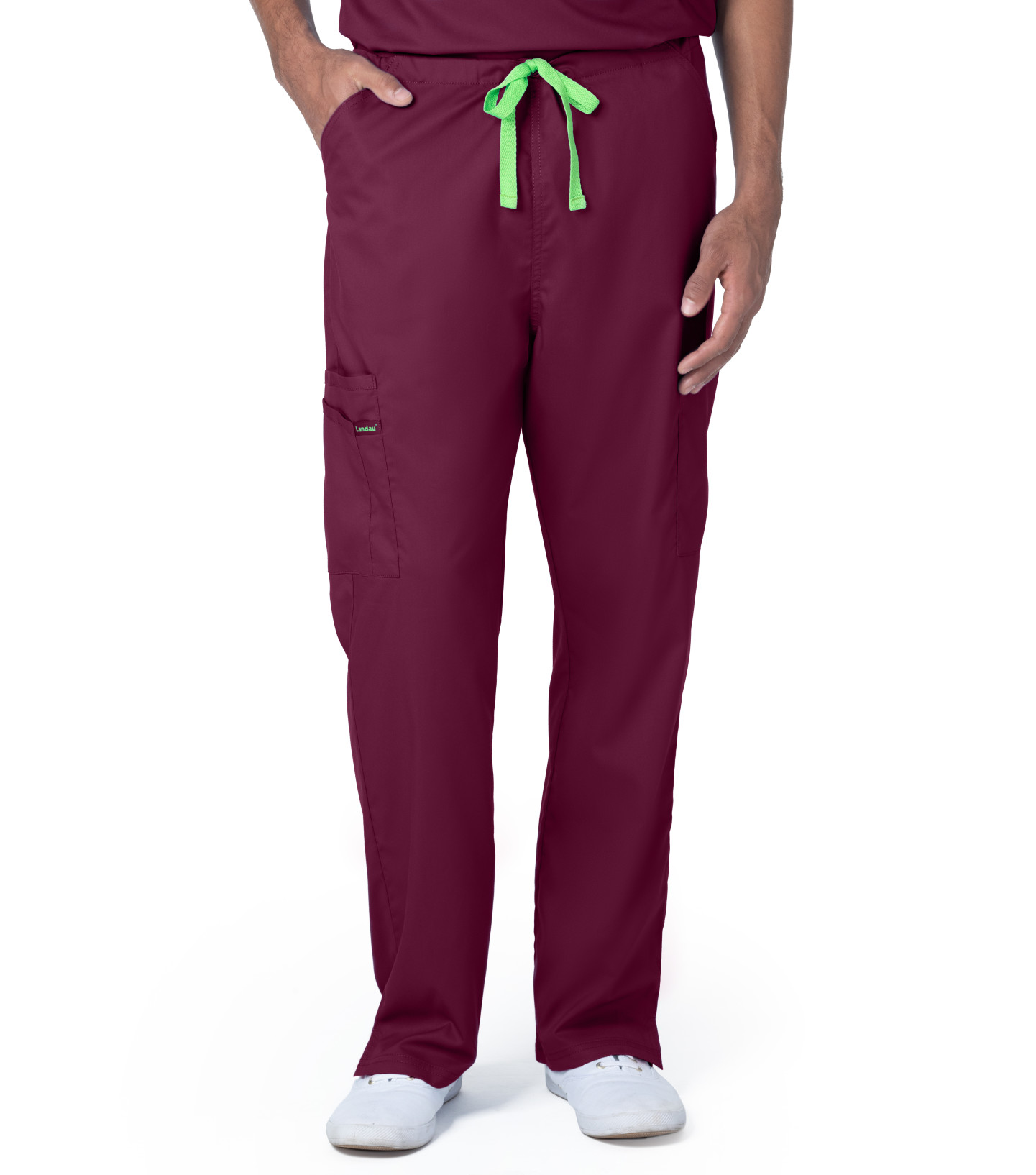 Unisex Straight-Leg Cargo Scrub Pants