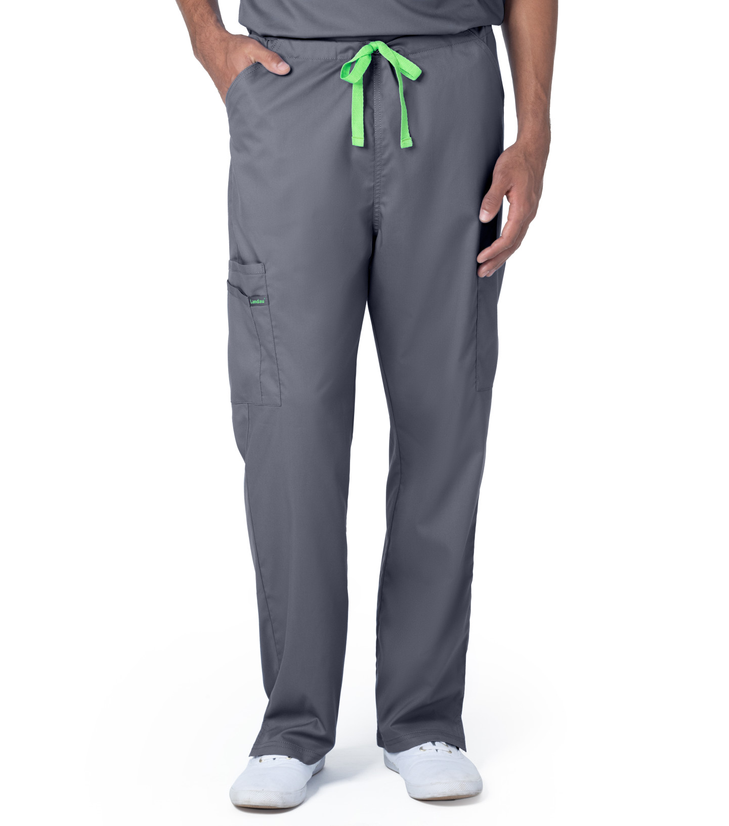 Unisex Straight-Leg Cargo Scrub Pants