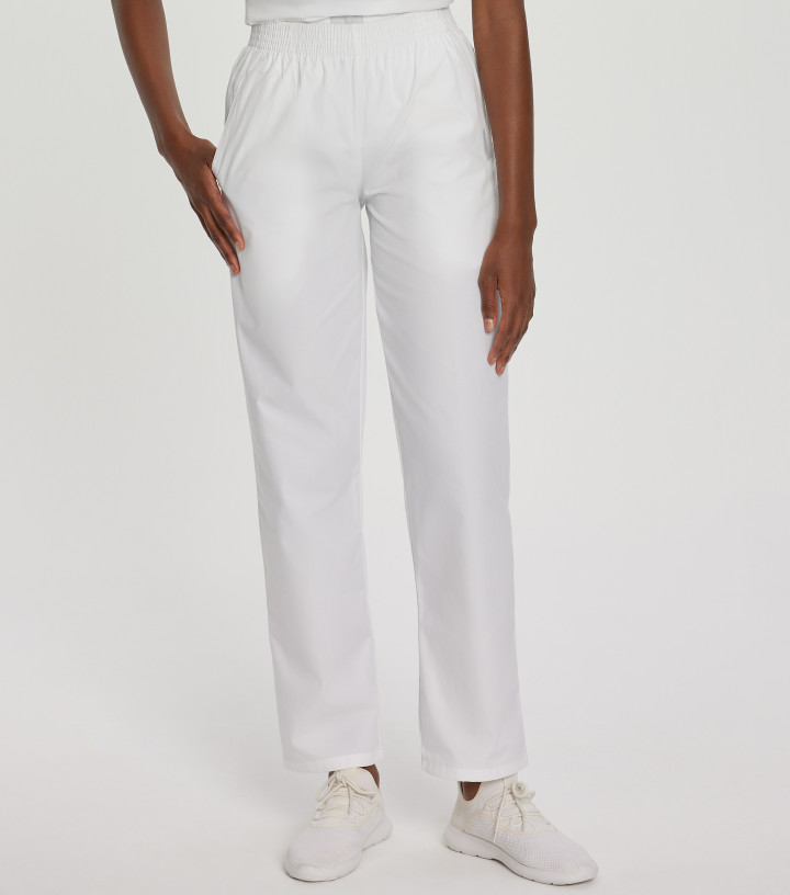 Landau Essentials Women's Straight-Leg Scrub Pants