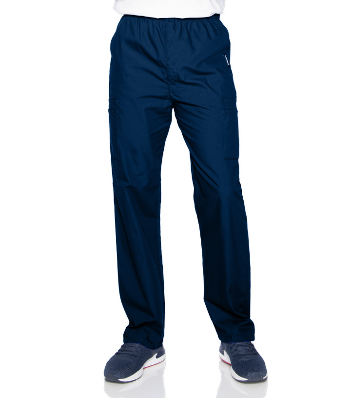 Landau Essentials Mens Cargo Scrub Pants