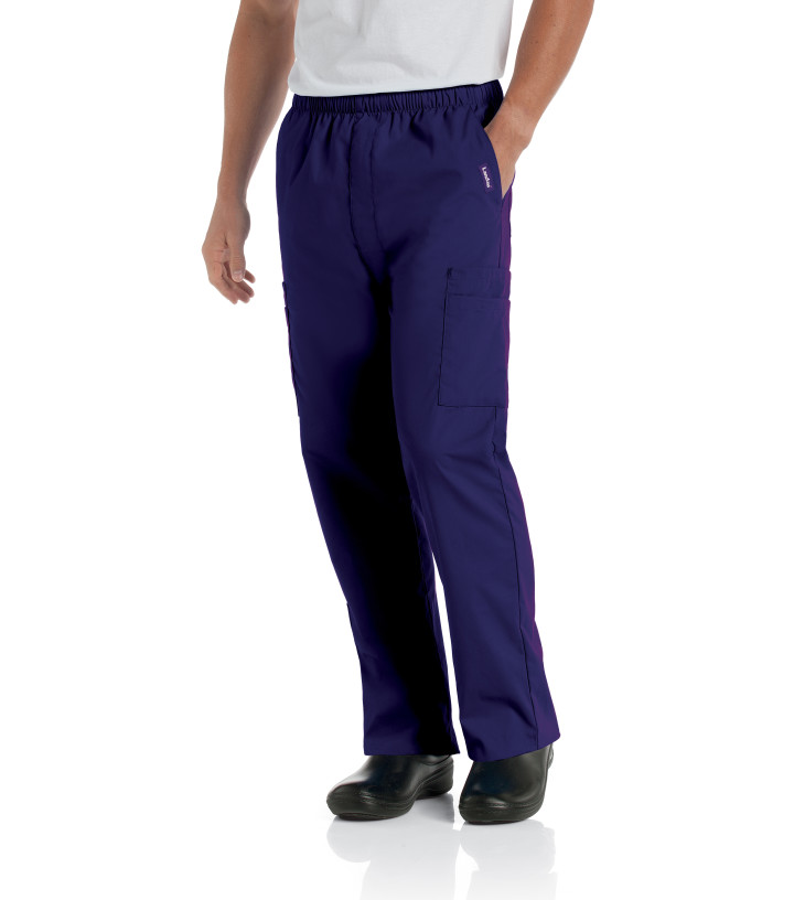 Landau Essentials Mens Tall Cargo Scrub Pants #8555